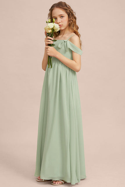 Robe Cérémonie Demoiselle Dhonneur Mint - gallery 5