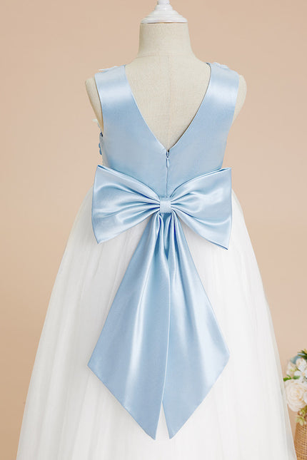Robe Cérémonie Fleur Satinée - gallery 1