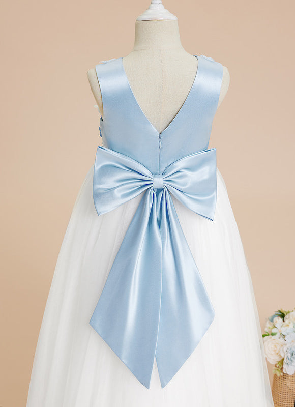 Robe Cérémonie Fleur Satinée - gallery 1