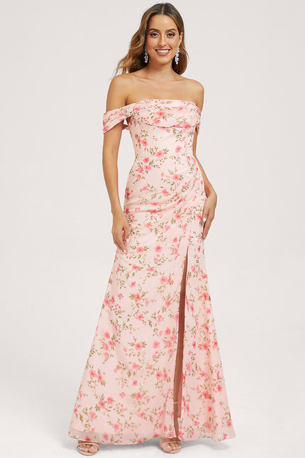 Robe Cérémonie Élégante À Décolleté