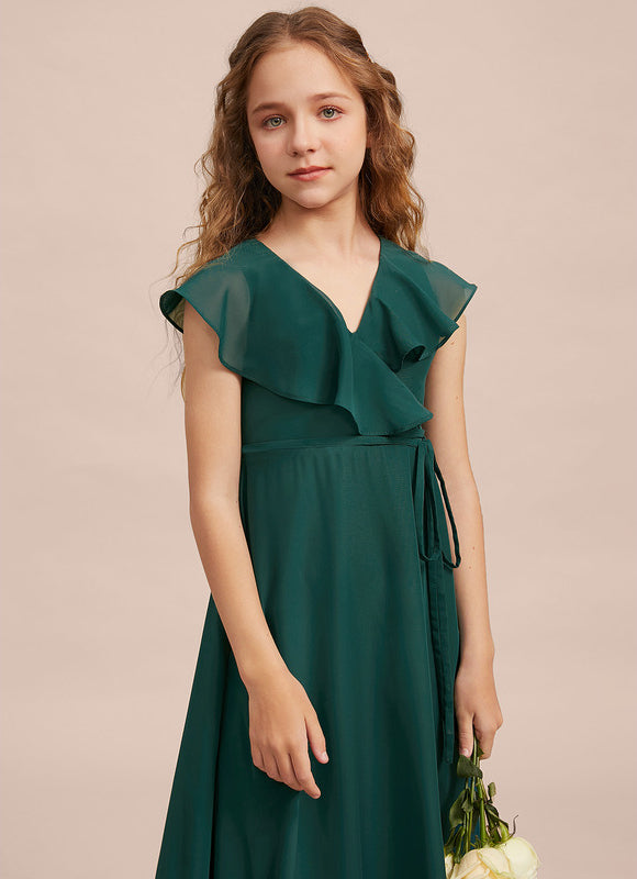 Robe Cérémonie Longue Vert Deau - gallery 5