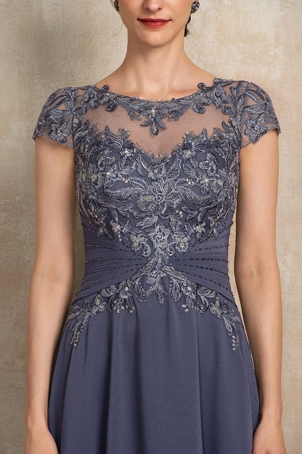 Robe Cérémonie Grise Délicate - gallery 5