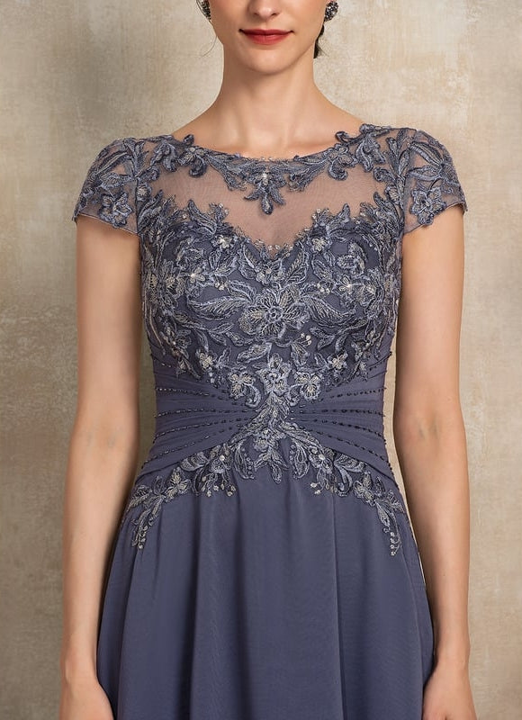 Robe Cérémonie Grise Délicate - gallery 5