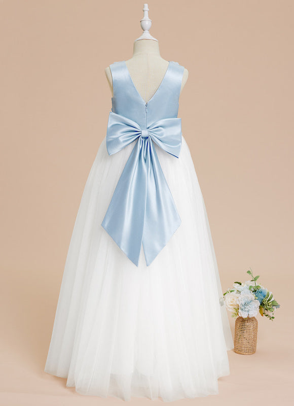 Robe Cérémonie Fleur Satinée - gallery 4