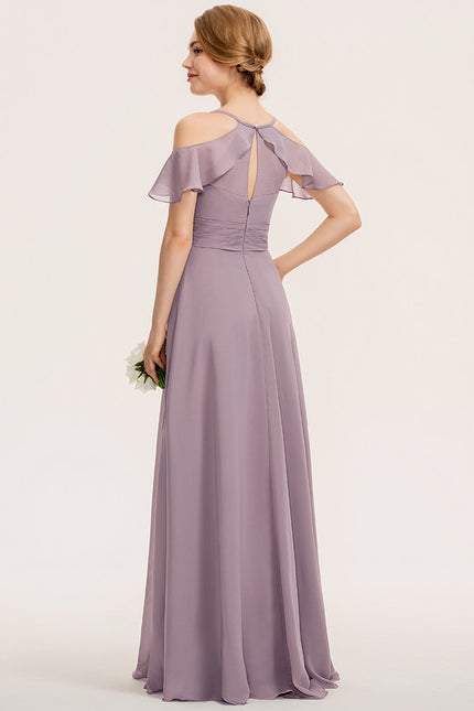 Robe Cérémonie Mousseline Épure - gallery 1