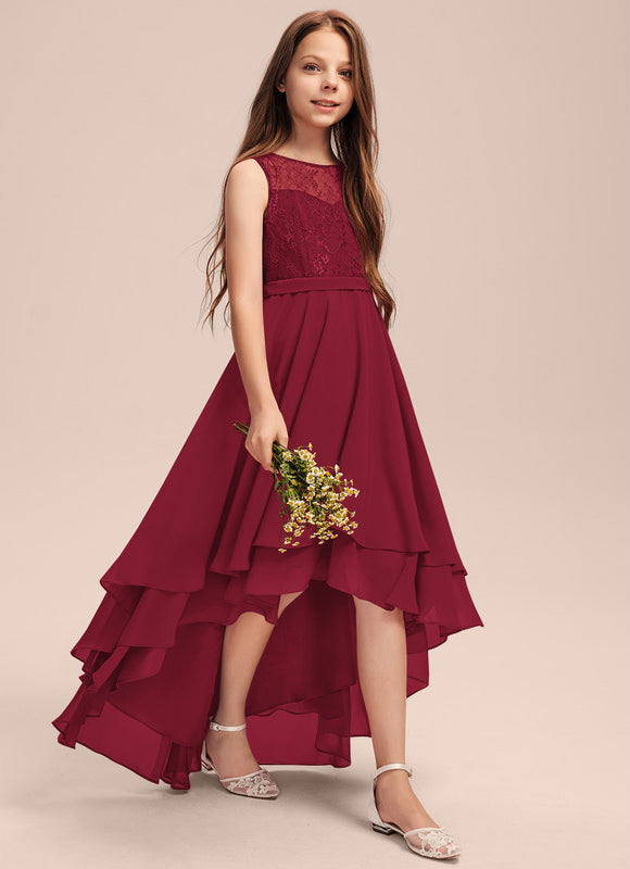 Robe Cérémonie Rouge Éclatant - gallery 2