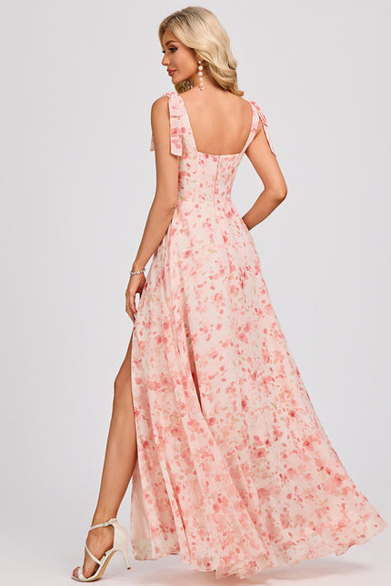 Robe Cérémonie Mousseline Verte - gallery 5