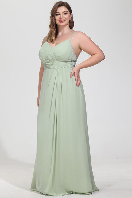 Robe Cérémonie Longue Volants Rose - gallery 7