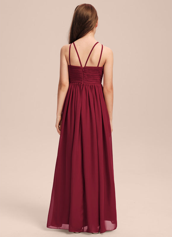 Robe Cérémonie Longue Plissée - gallery 5