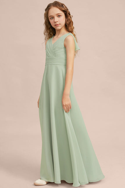 Robe Cérémonie Longue Vert Deau - gallery 2