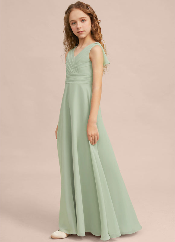 Robe Cérémonie Longue Vert Deau - gallery 2