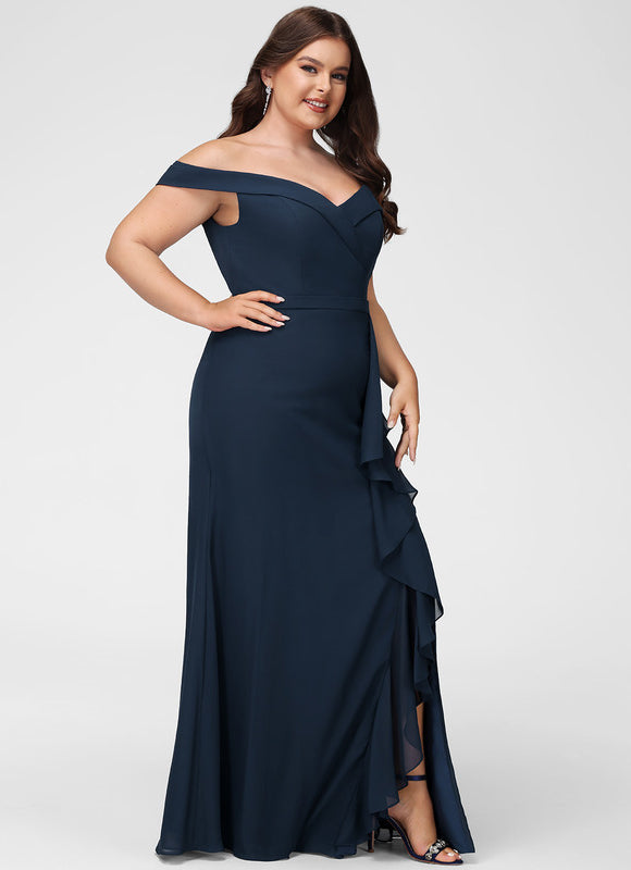 Robe Cérémonie Élégante À Décolleté - gallery 8