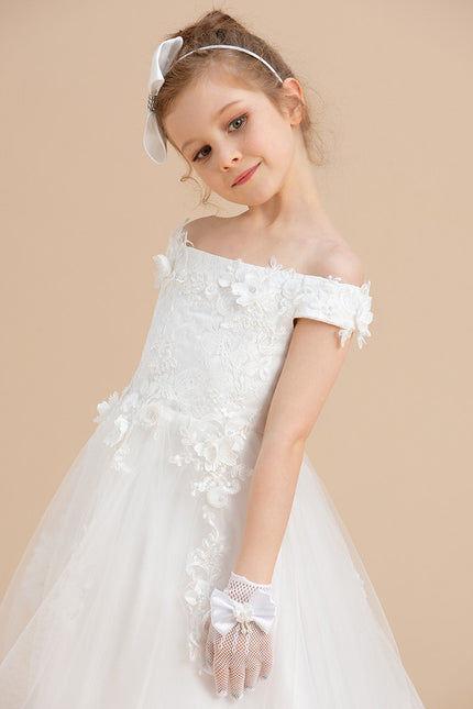 Robe Cérémonie Enfant Florale - gallery 1