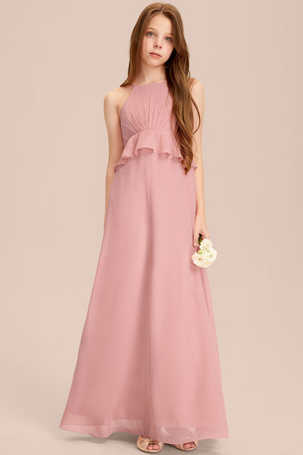 Robe Cérémonie Longue Froncée - gallery 2