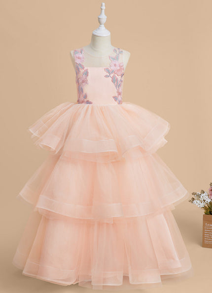 Robe Cérémonie Tulle Ivoire