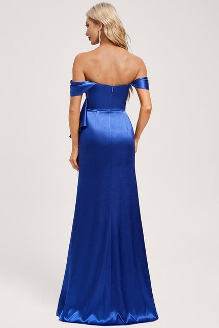 Robe Cérémonie Sirène Satinée Raffinée - gallery 4