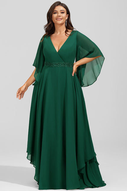 Robe Cérémonie Verte Fluide - gallery 6