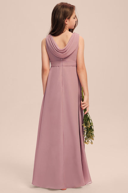 Robe Cérémonie Longue Vert Deau - gallery 5