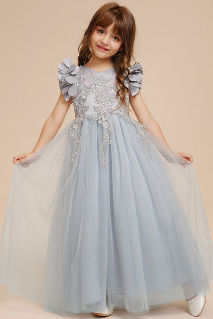 Robe Cérémonie Tulle Satinée - gallery 2
