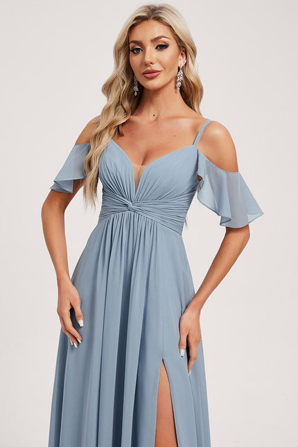 Robe Ceremonie Bleu Clair - gallery 3