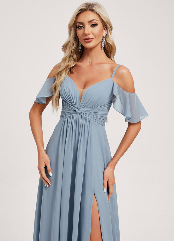 Robe Ceremonie Bleu Clair - gallery 3