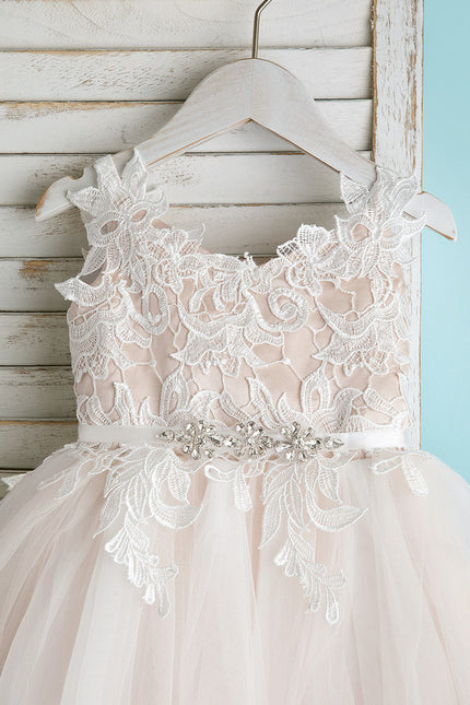 Robe Ceremonie Fille Broderie Anglaise - gallery 7