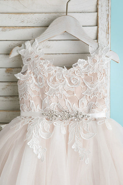 Robe Ceremonie Fille Broderie Anglaise - gallery 7