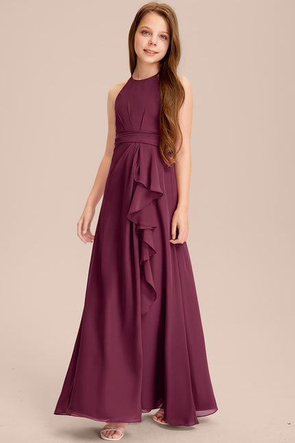 Robe Cérémonie Longue Froncée - gallery 6