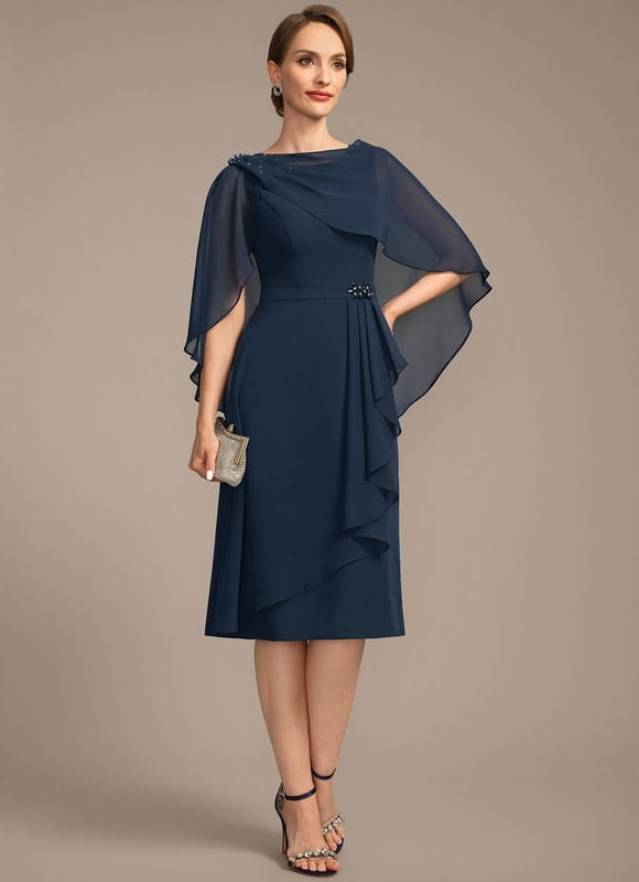 Robe Cérémonie Satinée Élégante
