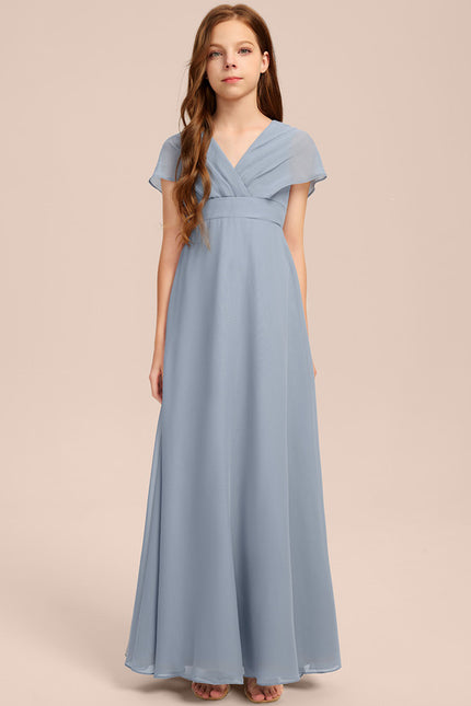 Robe Cérémonie Longue Vert Deau - gallery 6