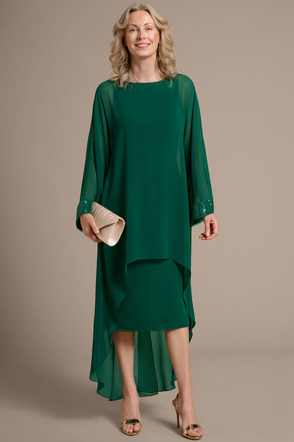 Robe Ceremonie Vert Bouteille - gallery 5
