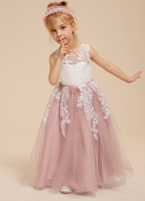 Robe Cérémonie Tulle Navy Floral - gallery 3