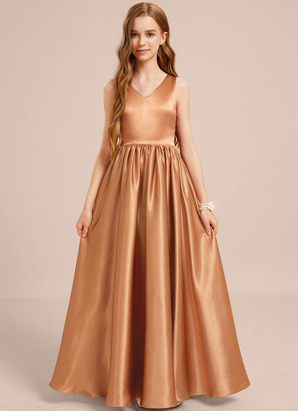 Robe Ceremonie Fille Beige
