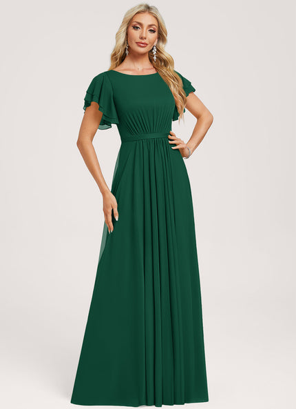 Robe Cérémonie Maxi Plissée
