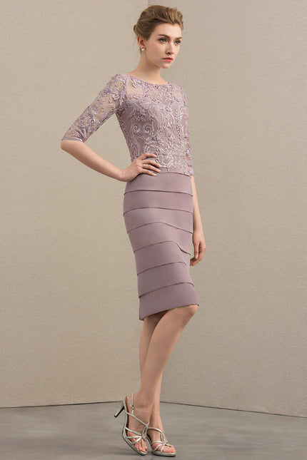Robe Cérémonie Illusion Lavande - gallery 3