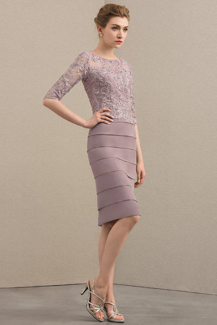 Robe Cérémonie Illusion Lavande - gallery 3