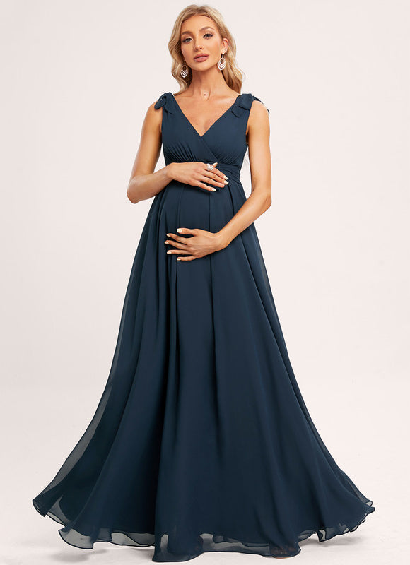 Robe Longue Grossesse Ceremonie - gallery 1