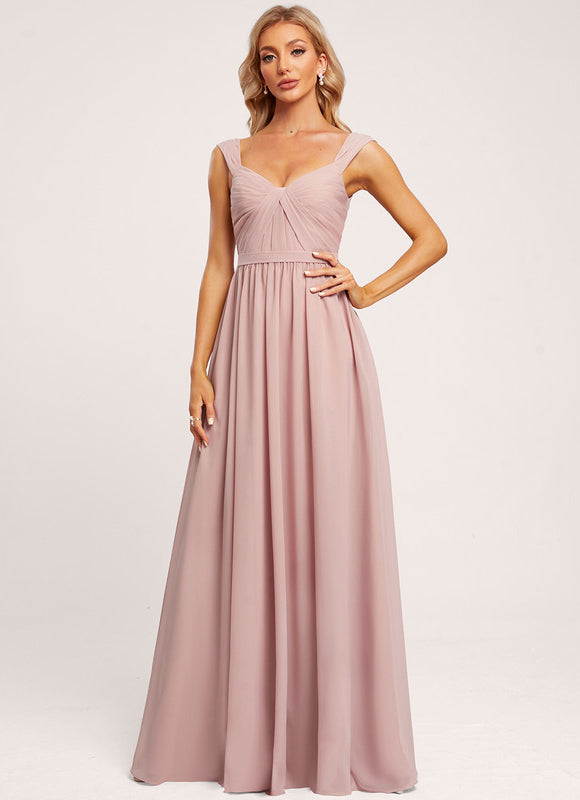 Robe Cérémonie Rose Fluide - gallery 1