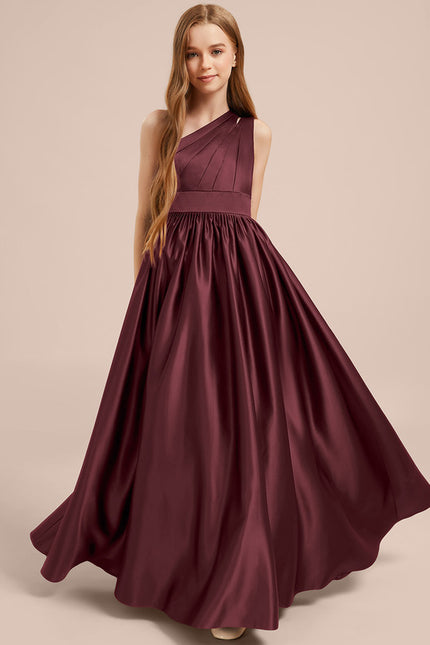 Robe Cérémonie Asymétrique Vert Tendre - gallery 4