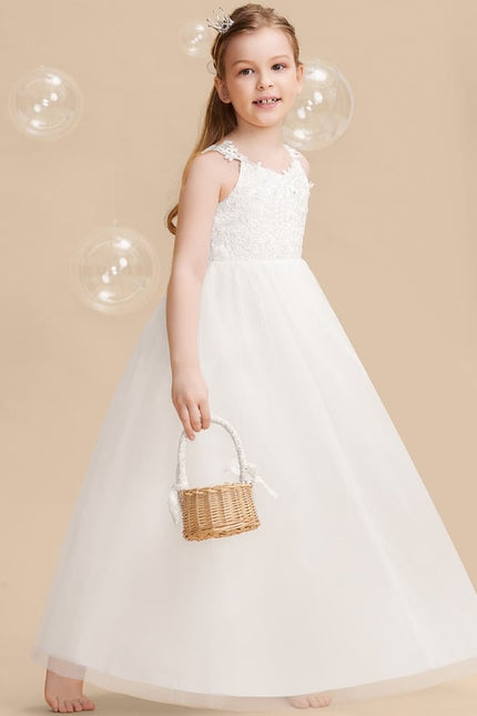 Robe Cérémonie Enchantée Blanc - gallery 2
