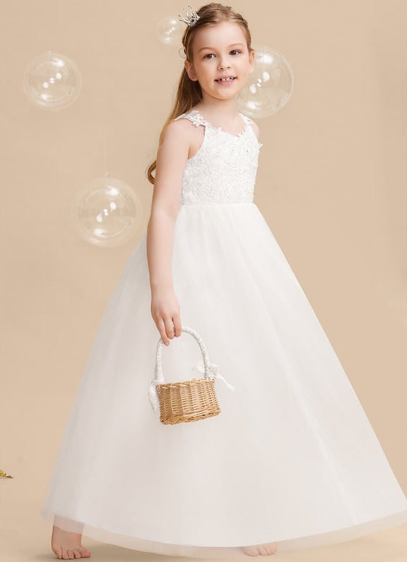 Robe Cérémonie Enchantée Blanc - gallery 2