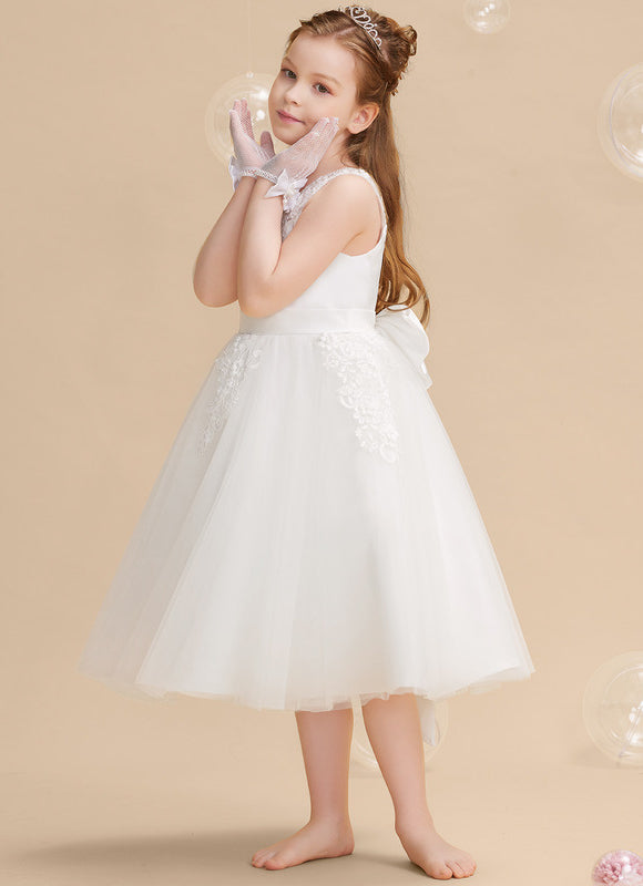 Robe Cérémonie Fleurie Étoilée - gallery 4