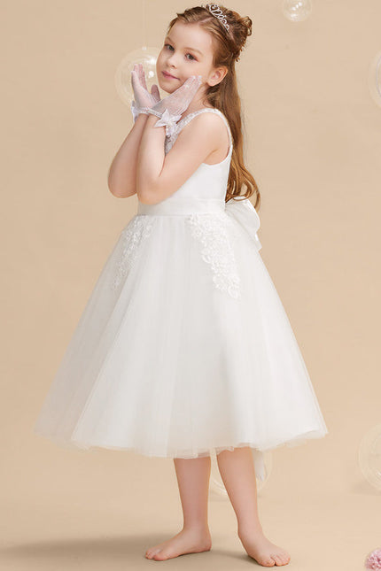 Robe Cérémonie Fleurie Étoilée - gallery 4