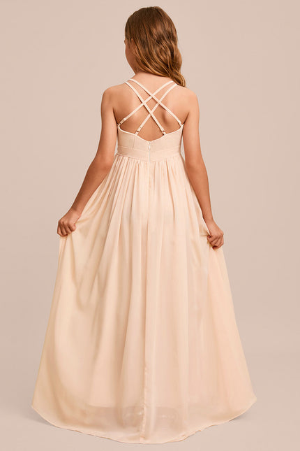 Robe Cérémonie Longue Vert Deau - gallery 4