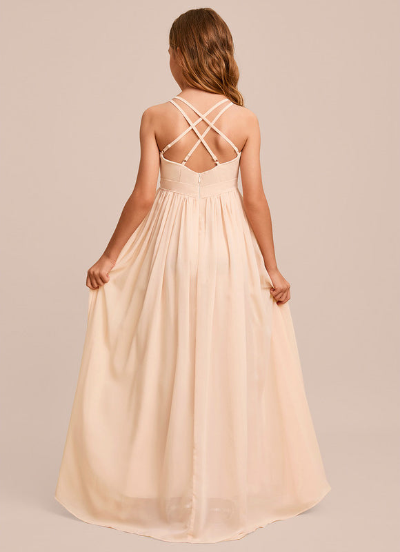 Robe Cérémonie Longue Vert Deau - gallery 4