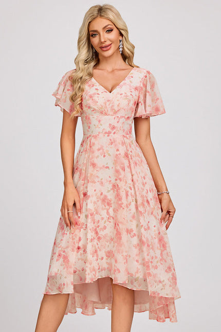 Robe Cérémonie Fluide Marine Élégante - gallery 1