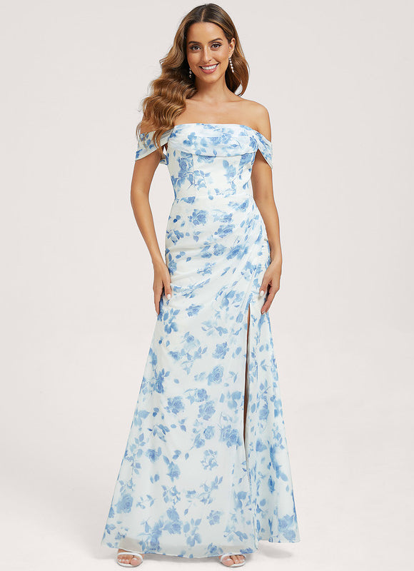 Robe Cérémonie Élégante À Décolleté