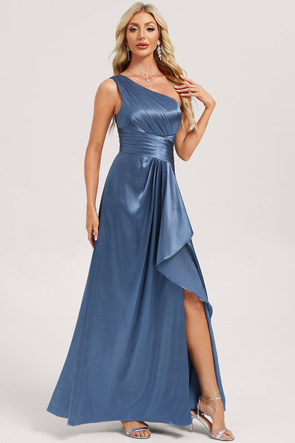 Robe Cérémonie Fluide Satinée - gallery 2