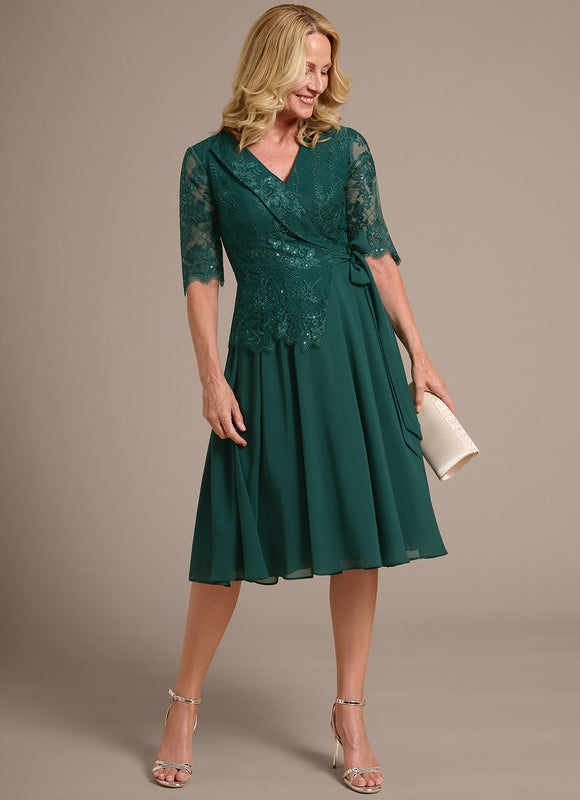 Robe Ceremonie Manches Longues - gallery 3