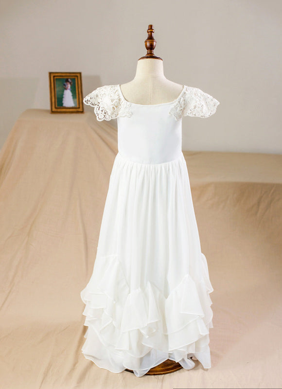 Robe Cérémonie Mousseline Fille - gallery 2